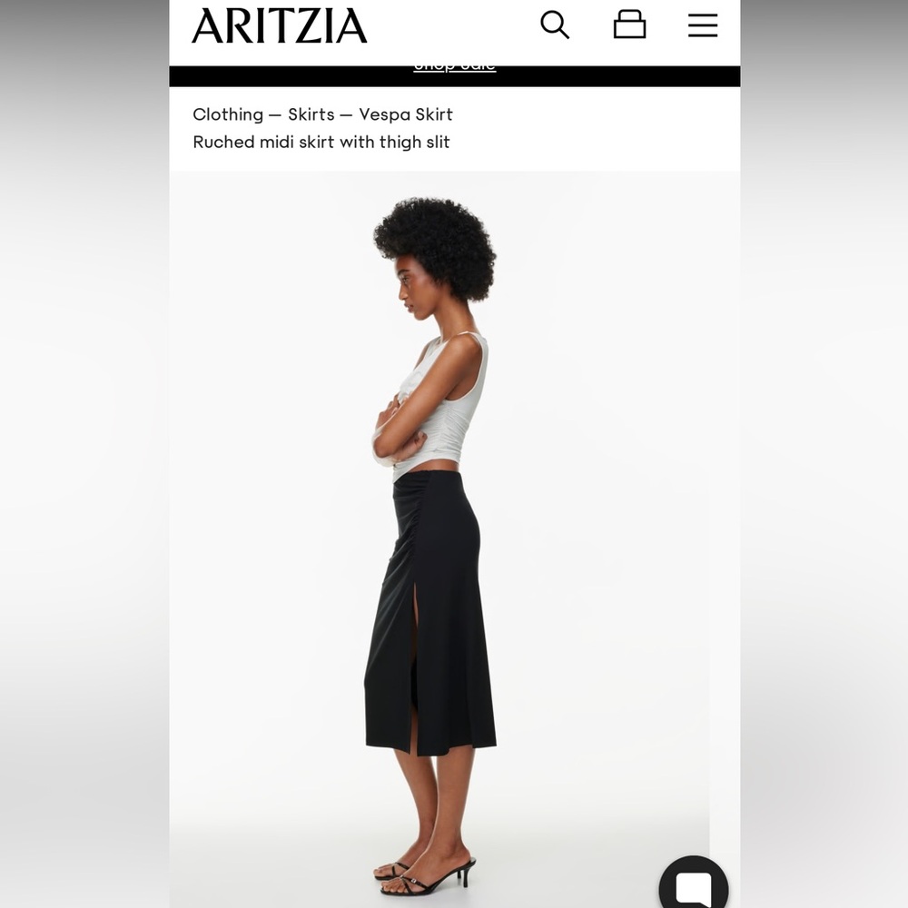 ARITZA VESPA SKIRT BLACK